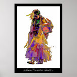 Indisk Princess Dancer~poster Affischer