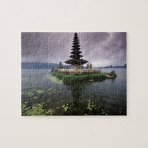 Indonesien Bali, Ulun Danu Temple. Foto Pussel