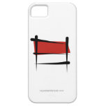 Indonesien borstar flagga iPhone 5 skydd