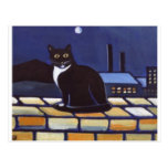 Industriell katt vykort