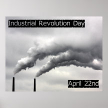 Industriell revolutiondag affisch