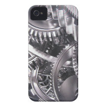 Industriell rörelse iPhone 4 Case-Mate case