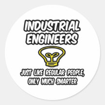 Industriella ingenjörer. Stamgästfolk som endast ä Klistermärken