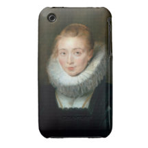 Infanta Isabella Rubens Paul för porträttMaidheder Case-Mate iPhone 3 Fodraler