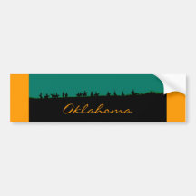 Infödda Amerika, undersöker Oklahoma Bildekaler