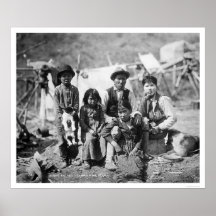 Infödingar Copper River Alaska 1904 Affisch