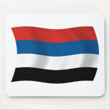 Infött bemannar av den Colombia flagga Mousepad Musmattor