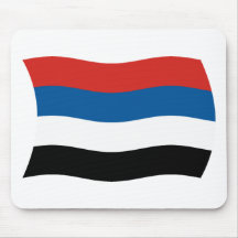 Infött bemannar av den Colombia flagga Mousepad Mus Mattor