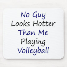 Inga grabbLooks Hotter än mig som leker volleyboll Musmatta
