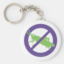 Inga gräshoppor - Keychain Nyckelringar