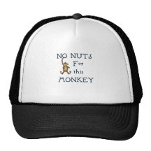 Inga nöt för detta apa baseball hat