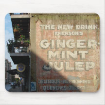 Ingefära-Mint Julepvägg Musmatta