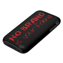 Ingen Brand är din vänanti-consumeristen slogan iPhone 3 Tough Fodraler