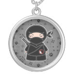 Ingen Chi! Ninjadorables grå färghalsband