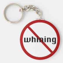 ingen gnällakeychain nyckelring