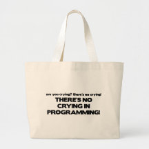 Ingen gråt, i att programmera kassar