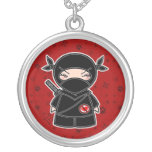 Ingen kärlek! Ninjadorables rött halsband