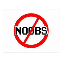 INGEN NOOBS - apa för geek/hacker/pc/code Vykort