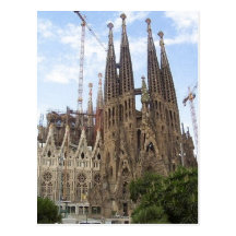Ingen tillgänglig högre upplösning. Sagradafamilia Vykort