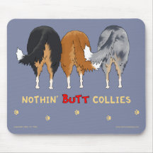 Ingenting knuffar Collies Mousepad Musmatta
