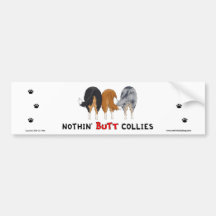 Ingenting knuffar Colliesbildekalet