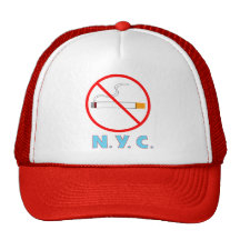 Inget - röka New York City underteckna Baseball Hat