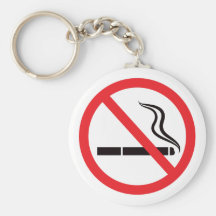 inget - röka symbol/anti röka keychains nyckel ring