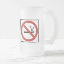 Inget - röka underteckna kaffe kopp