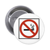 Inget - röka underteckna pins