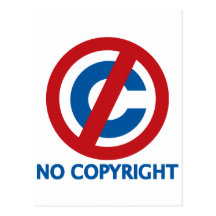 Inget ta copyrightt på vykort