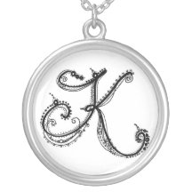 Initial elegant - Artwear Skräddarsydda Halsband