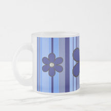 Initial mugg för blommarand
