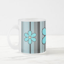 Initial mugg för blommarand