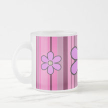 Initial mugg för blommarand