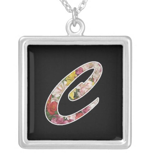 Initialt c-blommahalsband