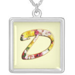 Initialt D-Monogramhalsband