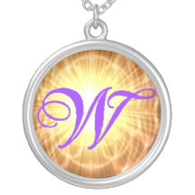 Initialt W-Monogramhänge Smycken