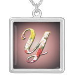 Initialt y-Monogramhalsband