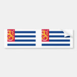 (Inofficiella) blåvita randiga Finland, Fiji Bildekaler