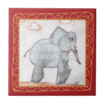 Inramat rött belägger med tegel/Trivet $16,65 Kakel