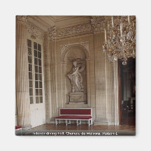 Inre bespisning, Chateau de Maisons, Maison-L Magneter För Kylskåp