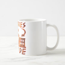 Inre politiska Zombies Kaffe Mugg