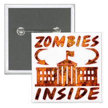 Inre politiska Zombies Pins