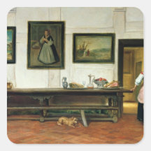Insida av en bespisning, 1866 klistermärke