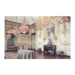 Insida av Sallen du Conseil 1701-55 Sträckta Canvas Tryck