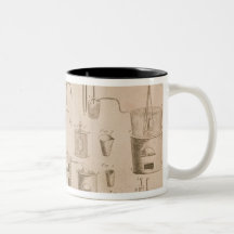 Inslagen av Chemistry Kaffe Koppar