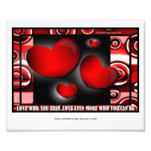 Inspirera inblickfototryck 10" x 8",