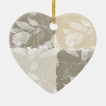 Inspirerad jordnära blommigt julgransdekorationer