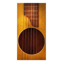 Instrumentera - gitarr - låt oss leka någon musik anpassingsbara fotokort
