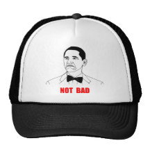 Inte ansikte Meme för dåligaBarack Obama ursinne Keps